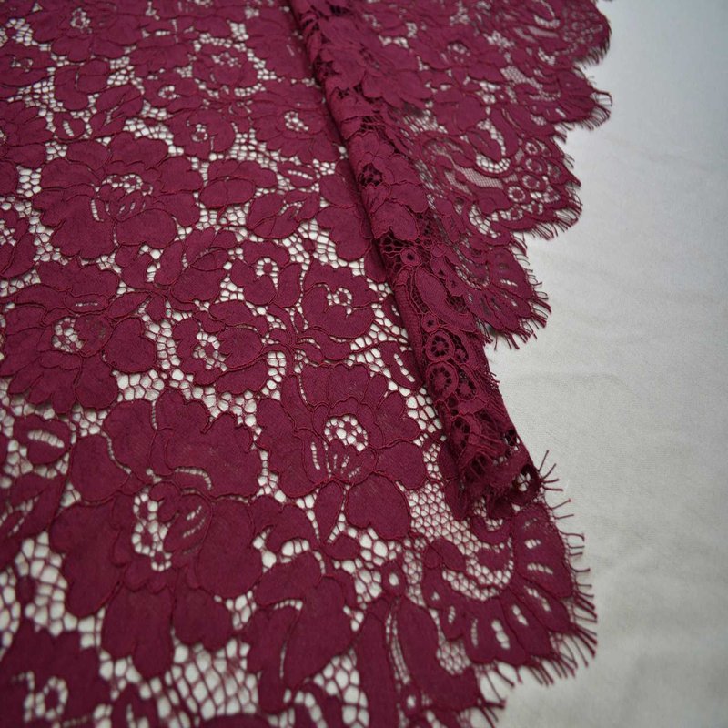 Eyelash Lace Lace Fabric Placement Floral for Apparel Wholesale Suppli 27